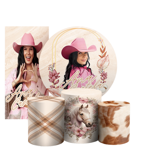 Arte Digital Painel de Festa - Ana Castela 803157