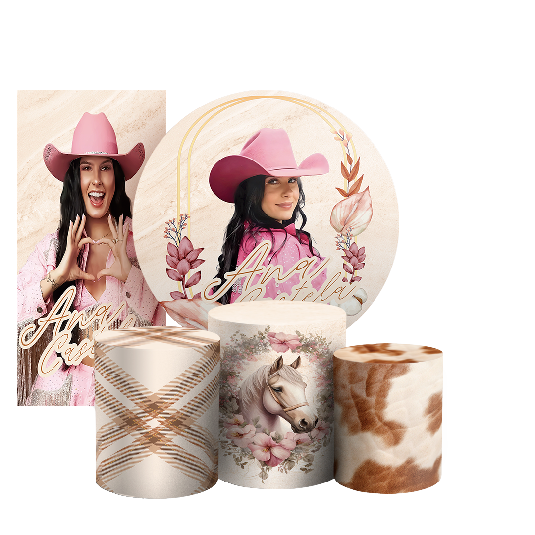 Arte Digital Painel de Festa - Ana Castela 803157