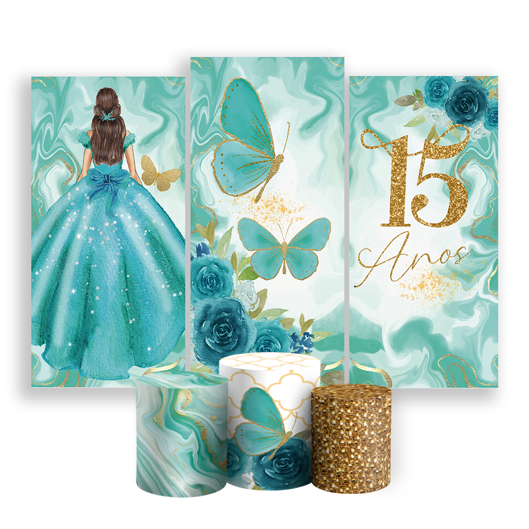 Arte Digital Painel de Festa - 15 Anos 803162