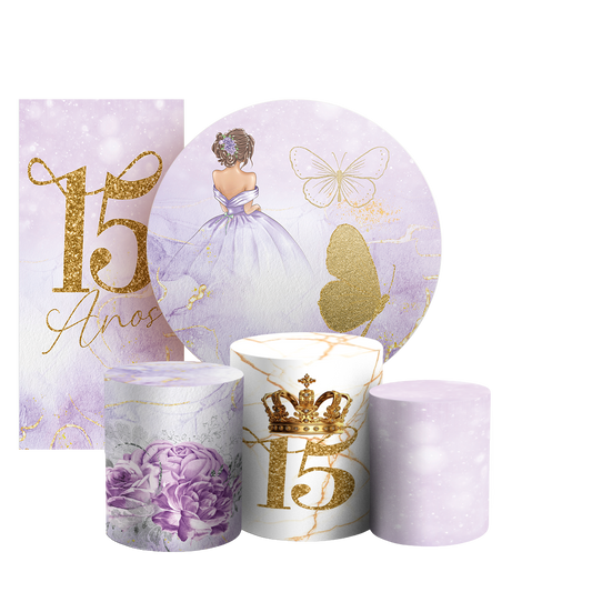 Arte Digital Painel de Festa - 15 Anos 803164