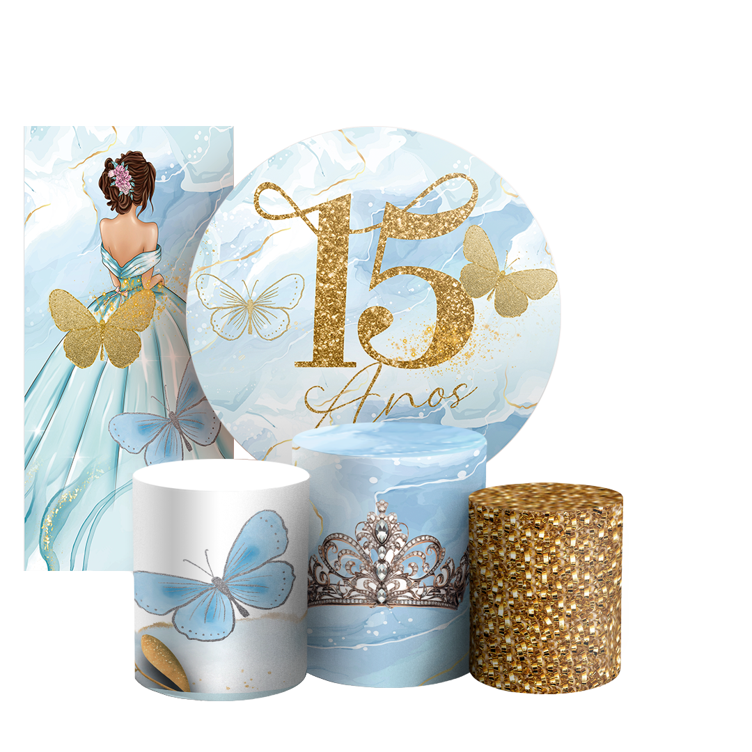 Arte Digital Painel de Festa - 15 Anos 803166