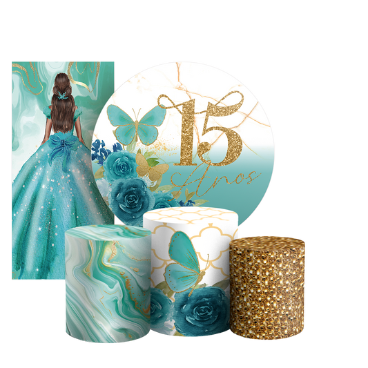 Arte Digital Painel de Festa - 15 Anos 803167