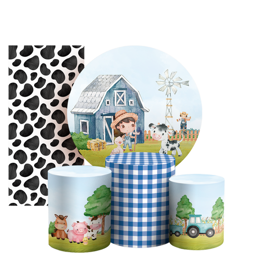 Arte Digital Painel de Festa - Fazendinha 803178