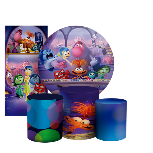 Arte Digital Painel de Festa - Divertida Mente 803193