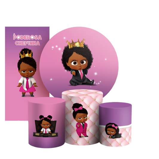 Arte Digital Painel de Festa - A Poderosa Chefinha 803201