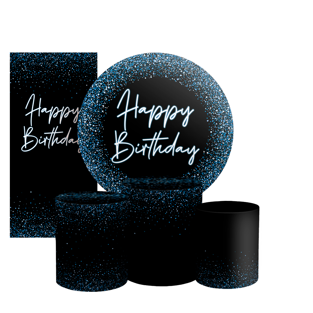 Arte Digital Painel de Festa - Happy Birthday 803215