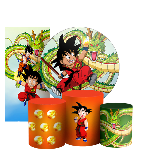Arte Digital Painel de Festa - Dragon Ball Classico 803236