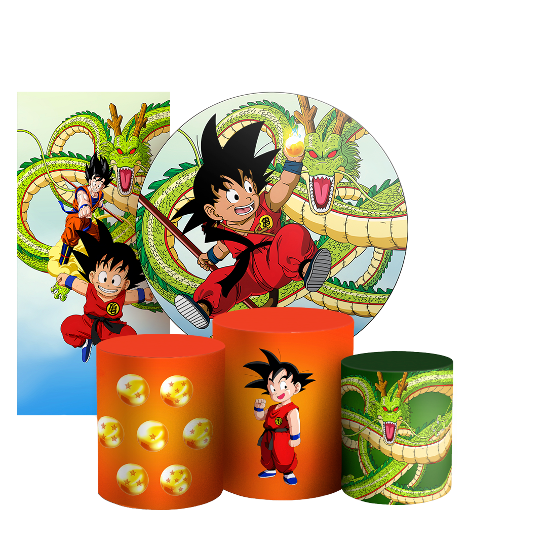 Arte Digital Painel de Festa - Dragon Ball Classico 803236