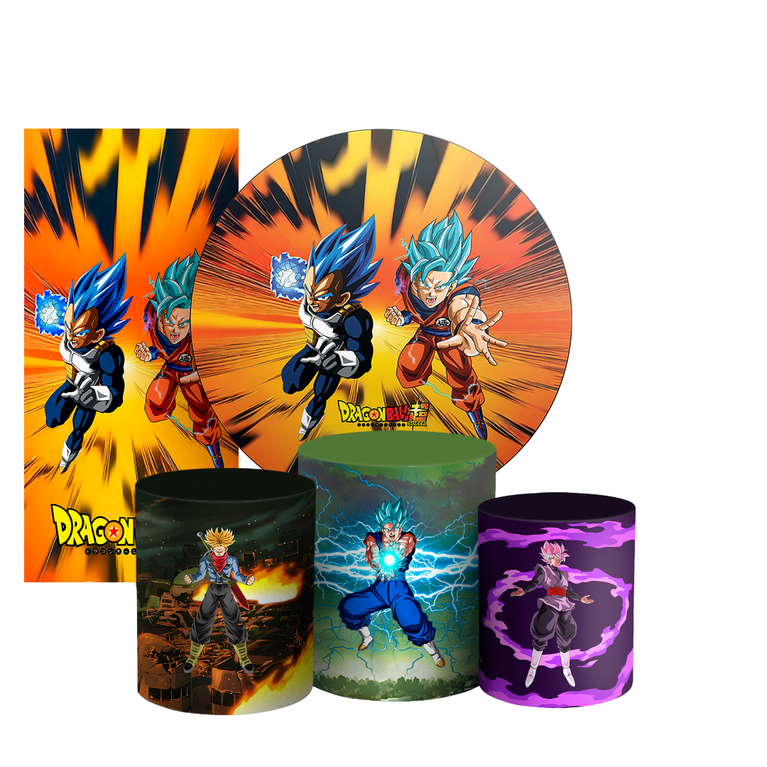 Arte Digital Painel de Festa - Dragon Ball Super 803237