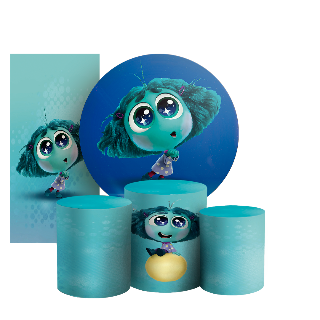 Arte Digital Painel de Festa - Inveja Divertida Mente  803240