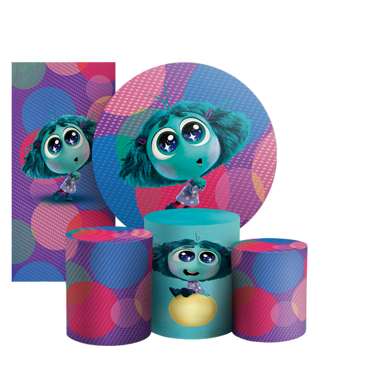 Arte Digital Painel de Festa - Inveja Divertida Mente  803241