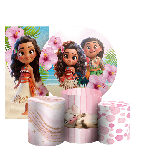 Arte Digital Painel de Festa - Moana  803274