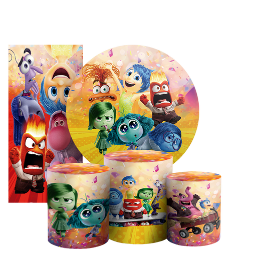 Arte Digital Painel de Festa - Divertida Mente 803305