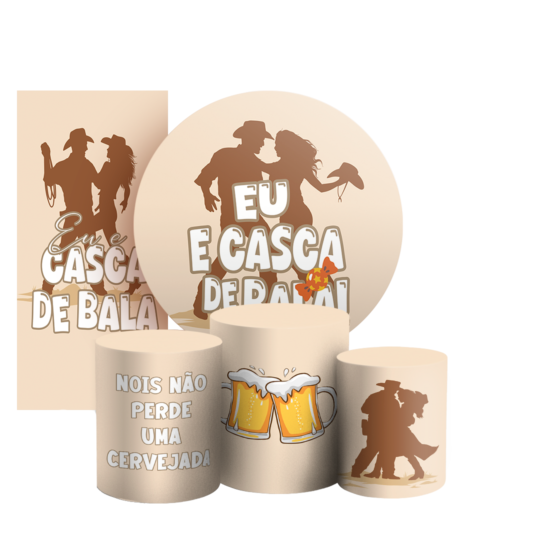 Arte Digital Painel de Festa - Casca De Bala 803367