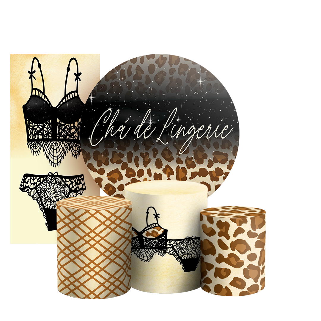 Arte Digital Painel de Festa - Cha De Lingerie 803374
