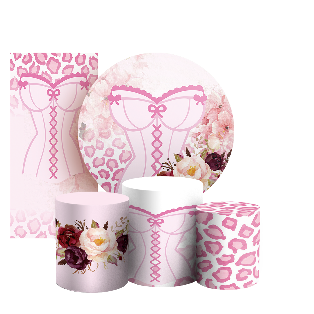 Arte Digital Painel de Festa - Cha De Lingerie 803375