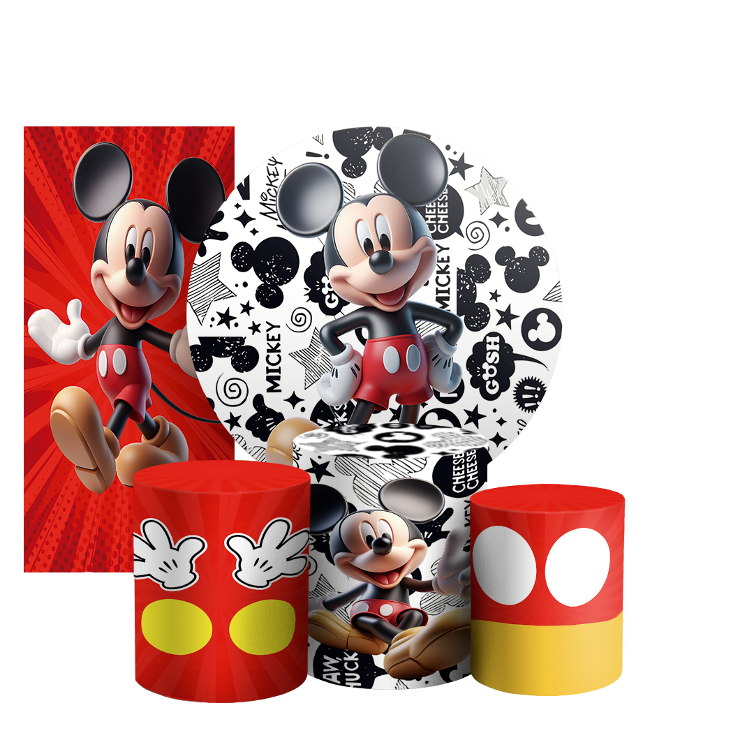Arte Digital Painel de Festa - Mickey 803441