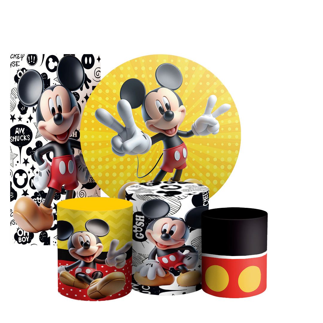 Arte Digital Painel de Festa - Mickey 803442