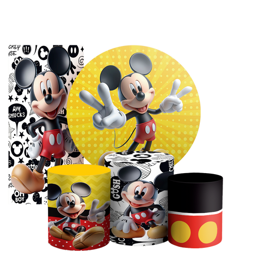 Arte Digital Painel de Festa - Mickey 803442
