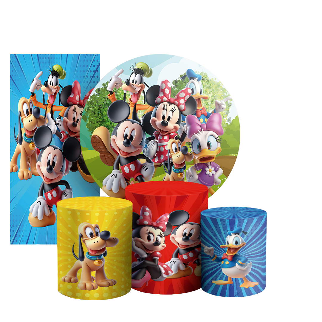 Arte Digital Painel de Festa - Mickey 803443
