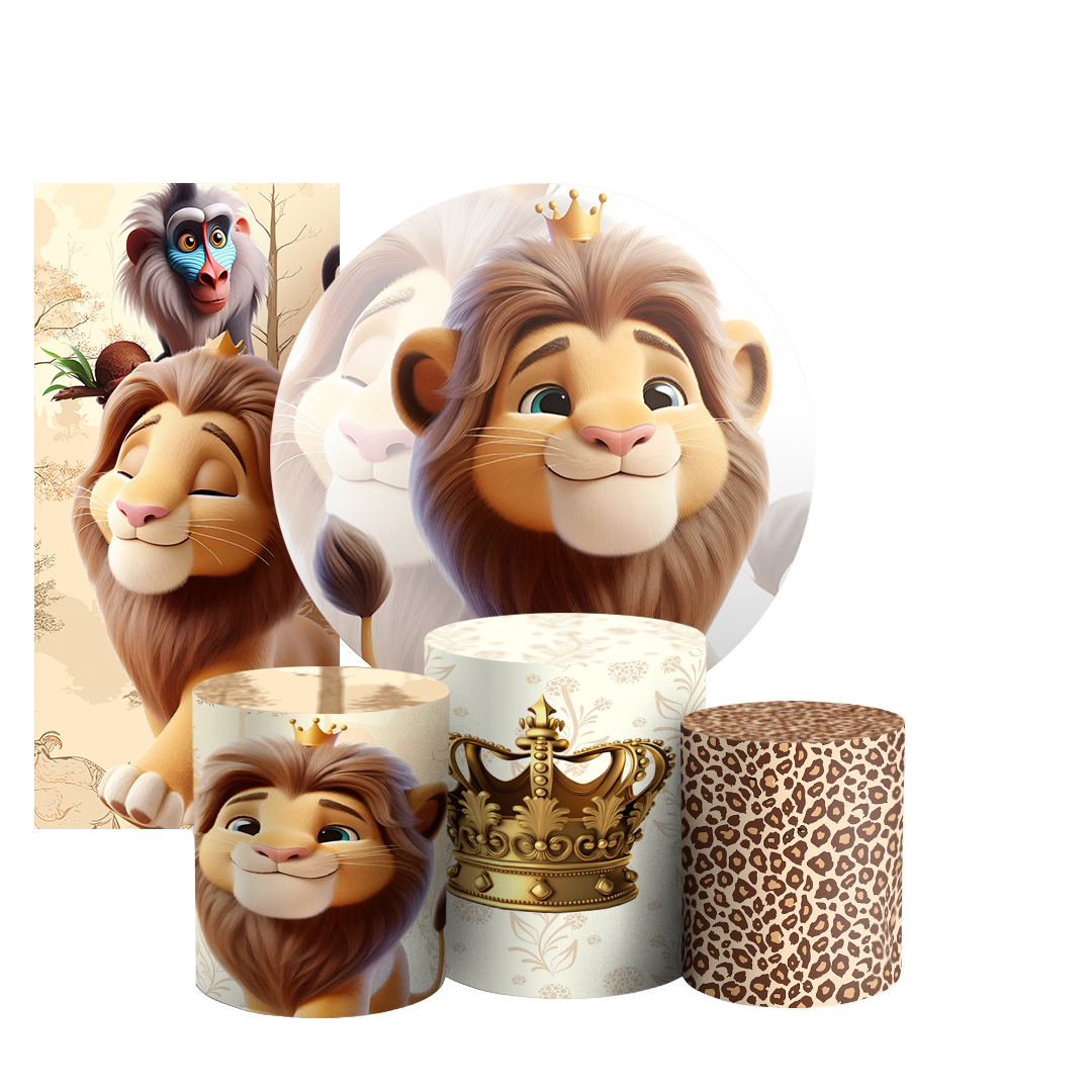 Arte Digital Painel de Festa - Rei Leao 803503