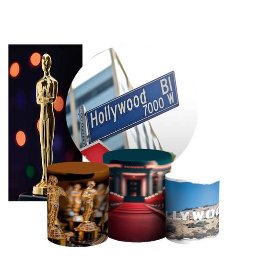 Arte Digital Painel de Festa - Hollywood 803518