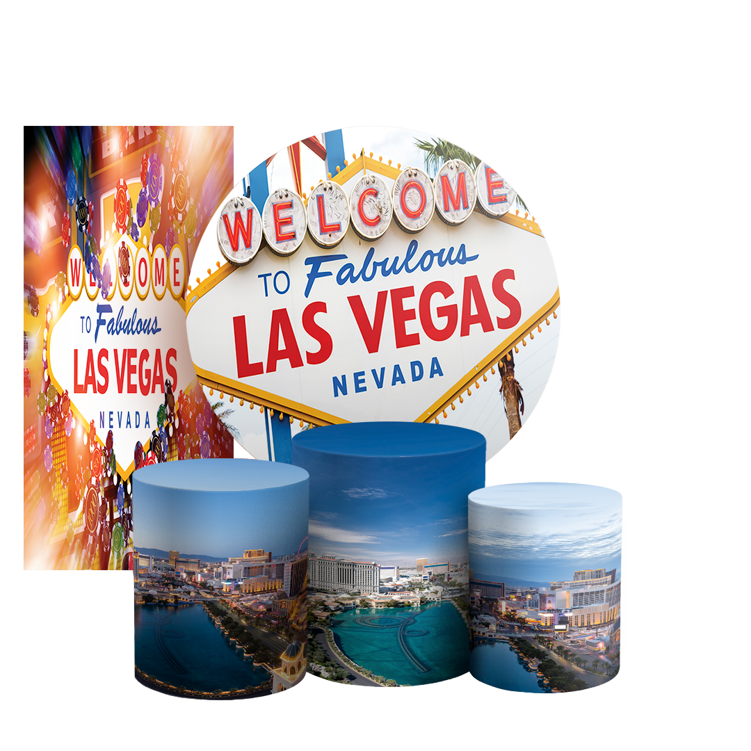 Arte Digital Painel de Festa - Las Vegas 803524