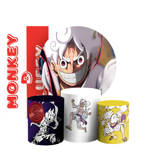 Arte Digital Painel de Festa - Luffy One Piece 803580
