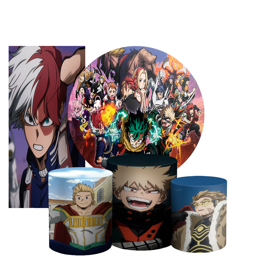 Arte Digital Painel de Festa - My Hero Academia 803582