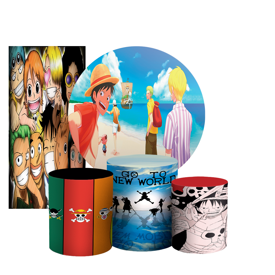 Arte Digital Painel de Festa - One Piece 803585