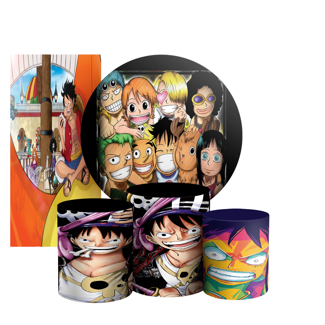 Arte Digital Painel de Festa - One Piece 803586