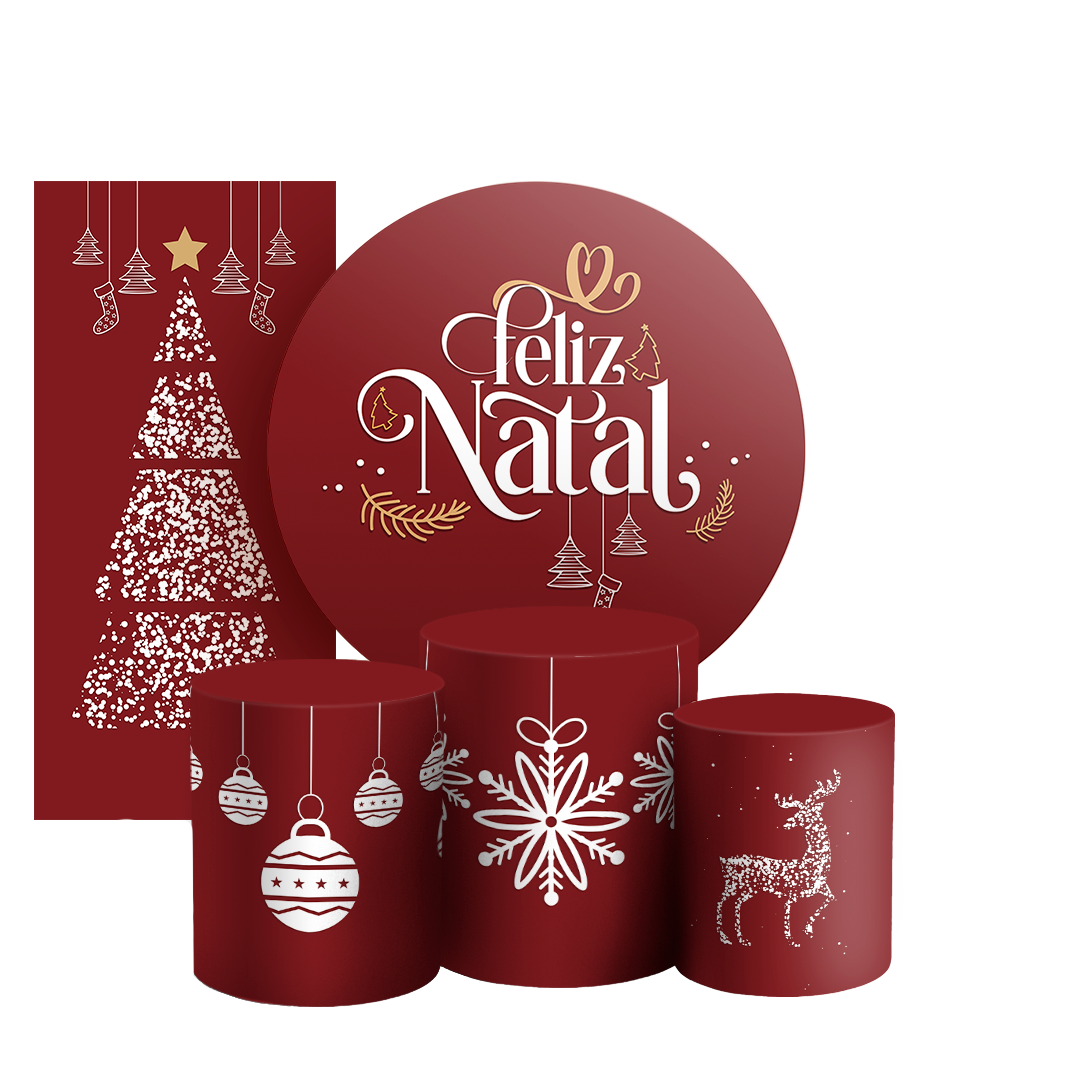 Arte Digital Painel de Festa - Natal 803599