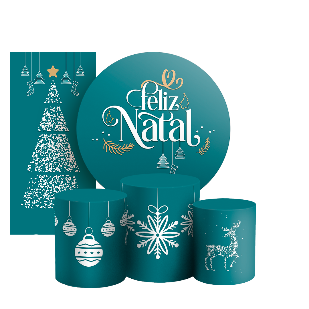 Arte Digital Painel de Festa - Natal 803600