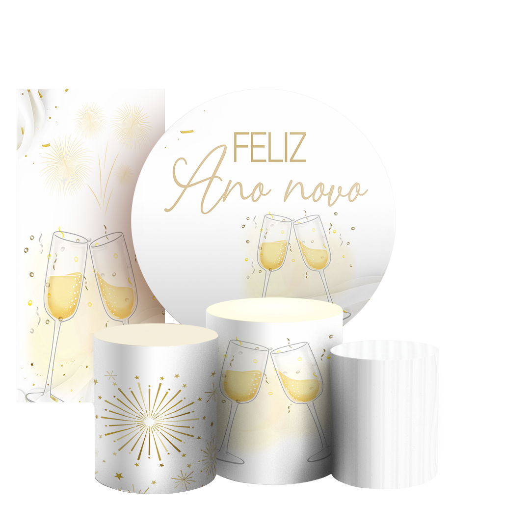 Arte Digital Painel de Festa - Ano Novo 803622