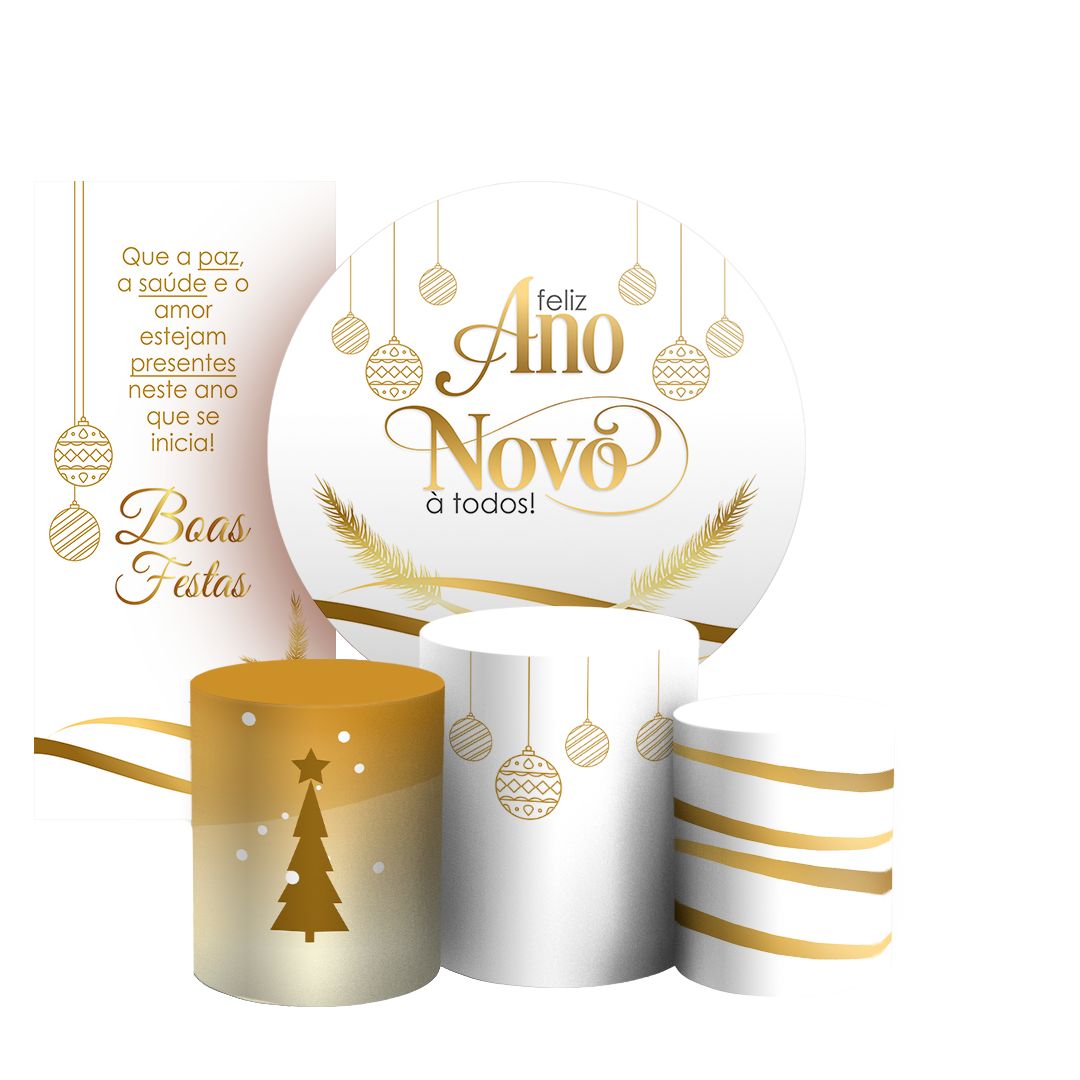 Arte Digital Painel de Festa - Ano Novo 803659