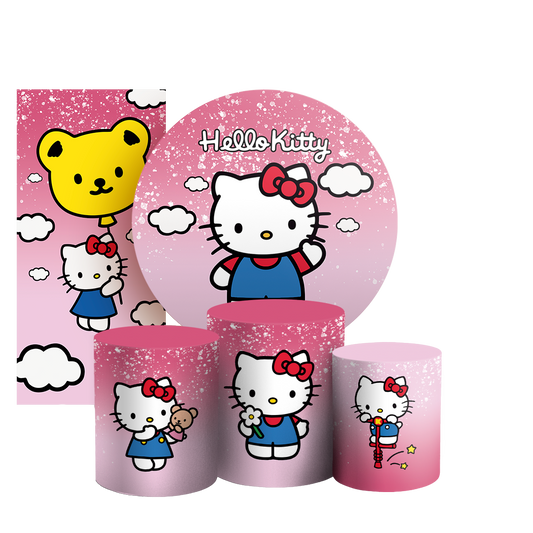 Arte Digital Painel de Festa - Hello Kitty 803690