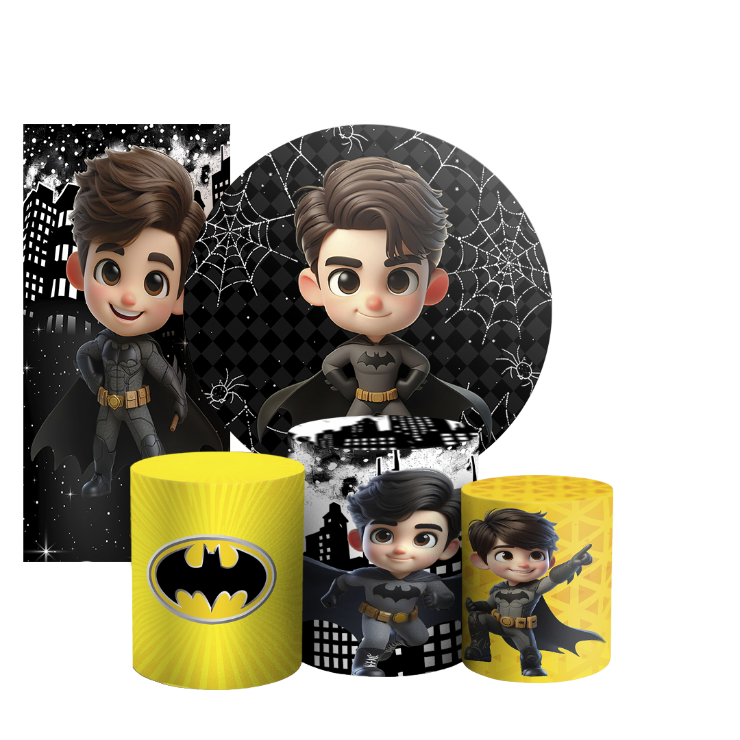 Arte Digital Painel de Festa - Batman 803710