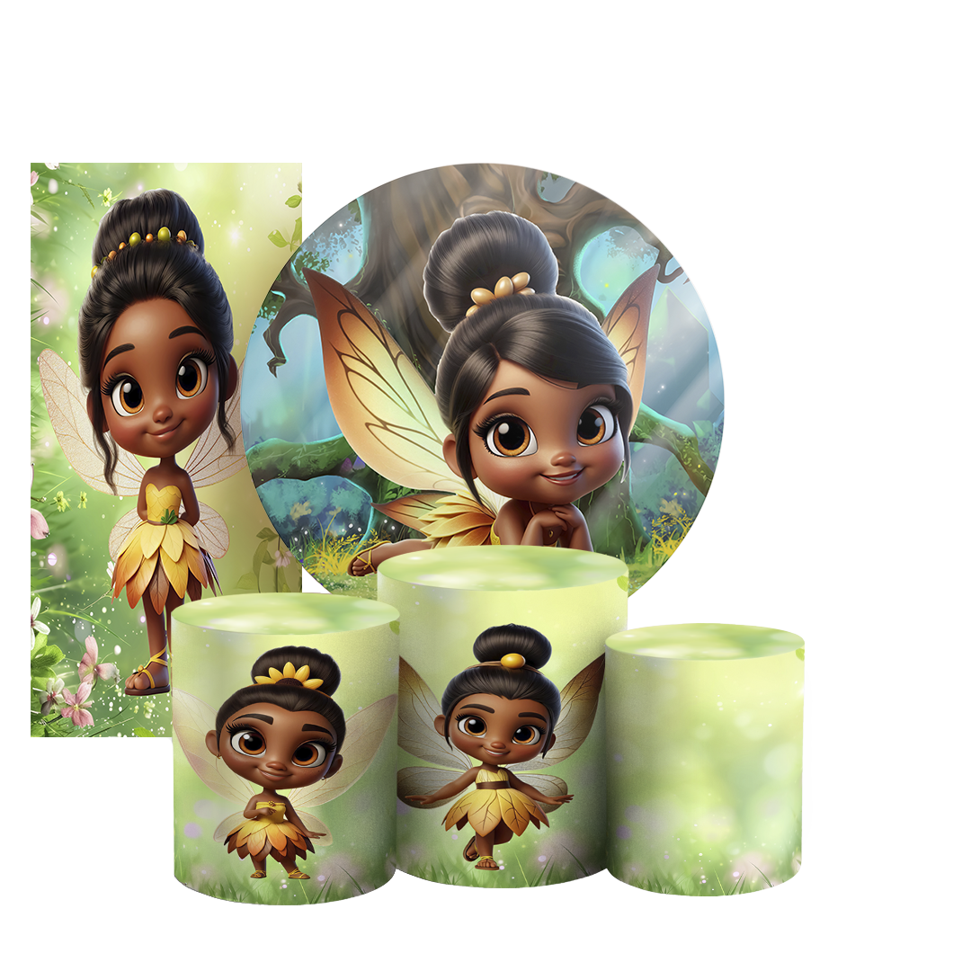 Arte Digital Painel de Festa - Tinker Bell Sininho 803726