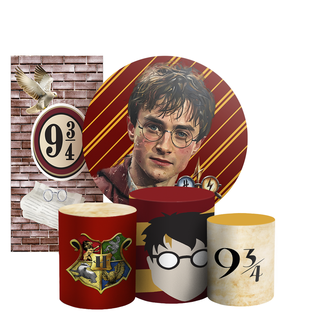Arte Digital Painel de Festa - Harry Potter 803742