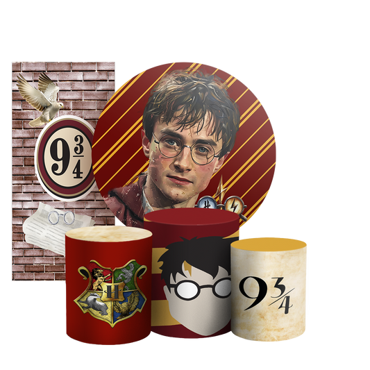Arte Digital Painel de Festa - Harry Potter 803742