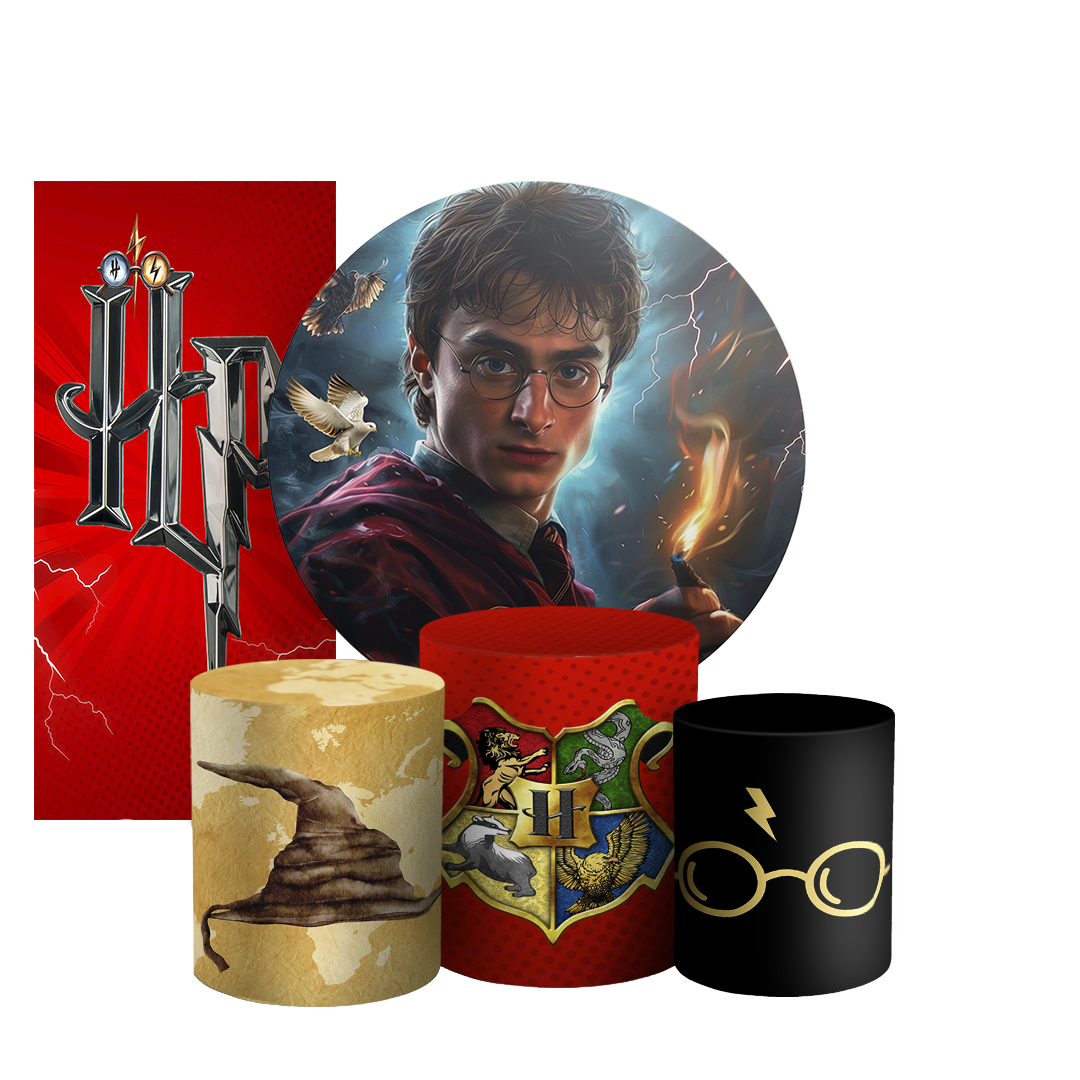 Arte Digital Painel de Festa - Harry Potter 803743