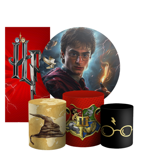 Arte Digital Painel de Festa - Harry Potter 803743