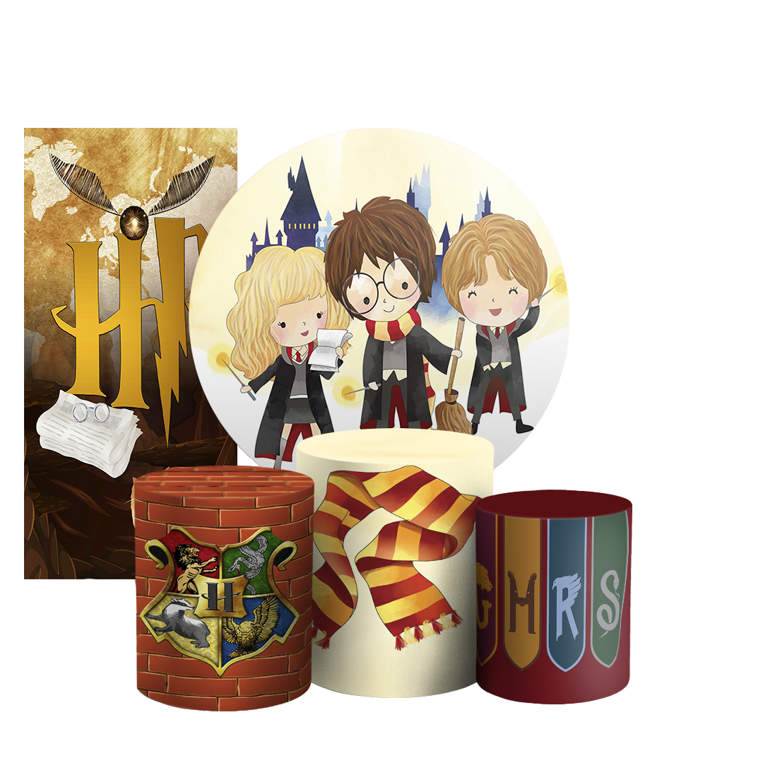 Arte Digital Painel de Festa - Harry Potter 803744