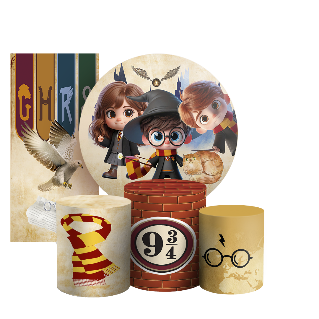 Arte Digital Painel de Festa - Harry Potter 803745