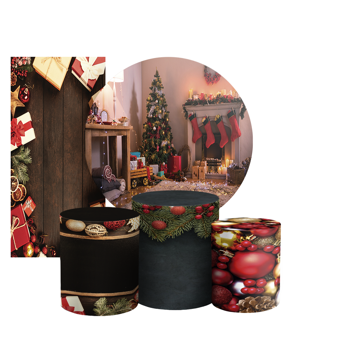 Arte Digital Painel de Festa - Natal 803762