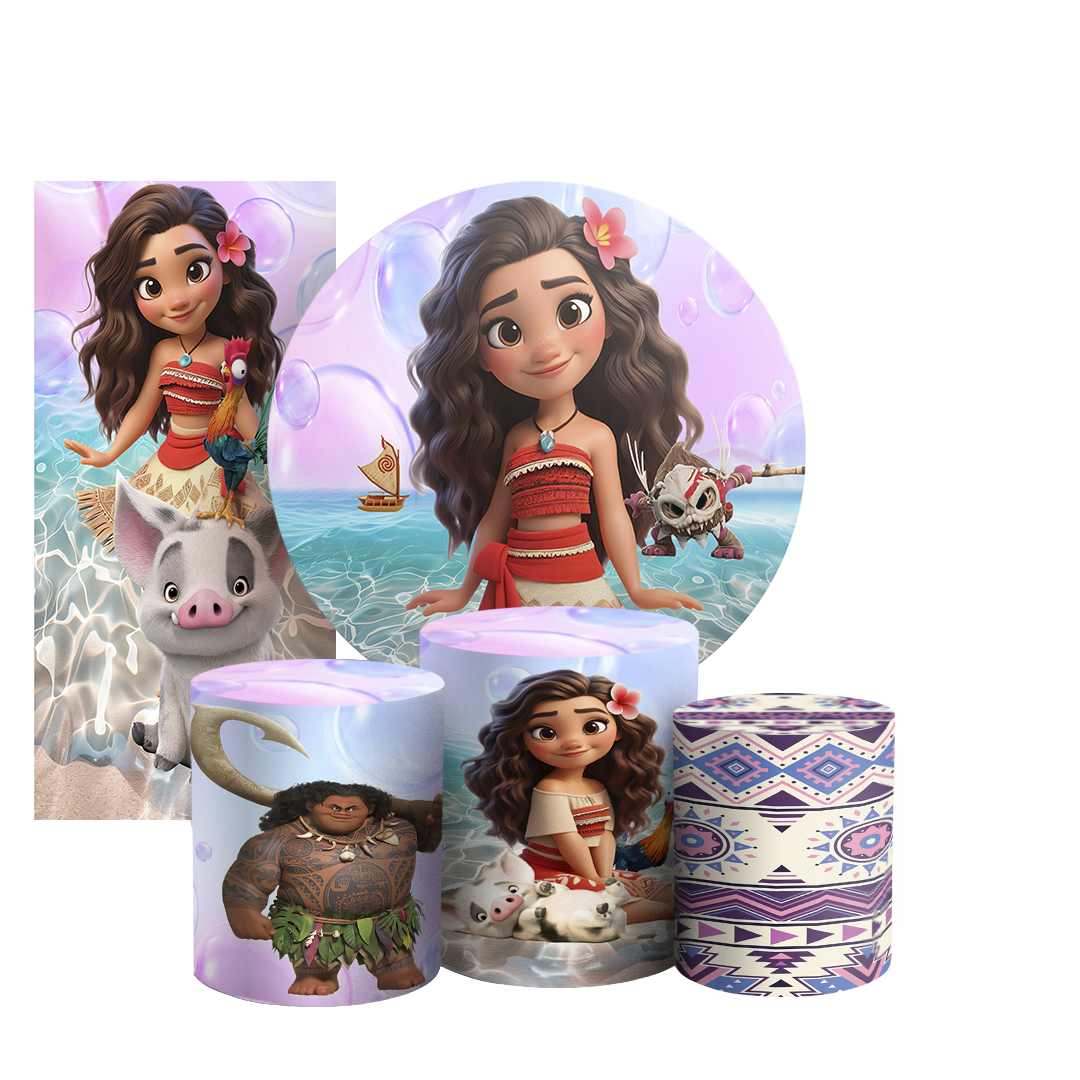 Arte Digital Painel de Festa - Moana 803807