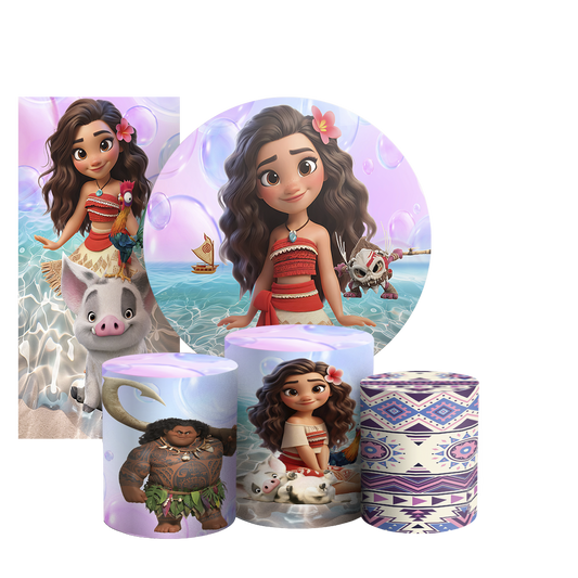 Arte Digital Painel de Festa - Moana 803807