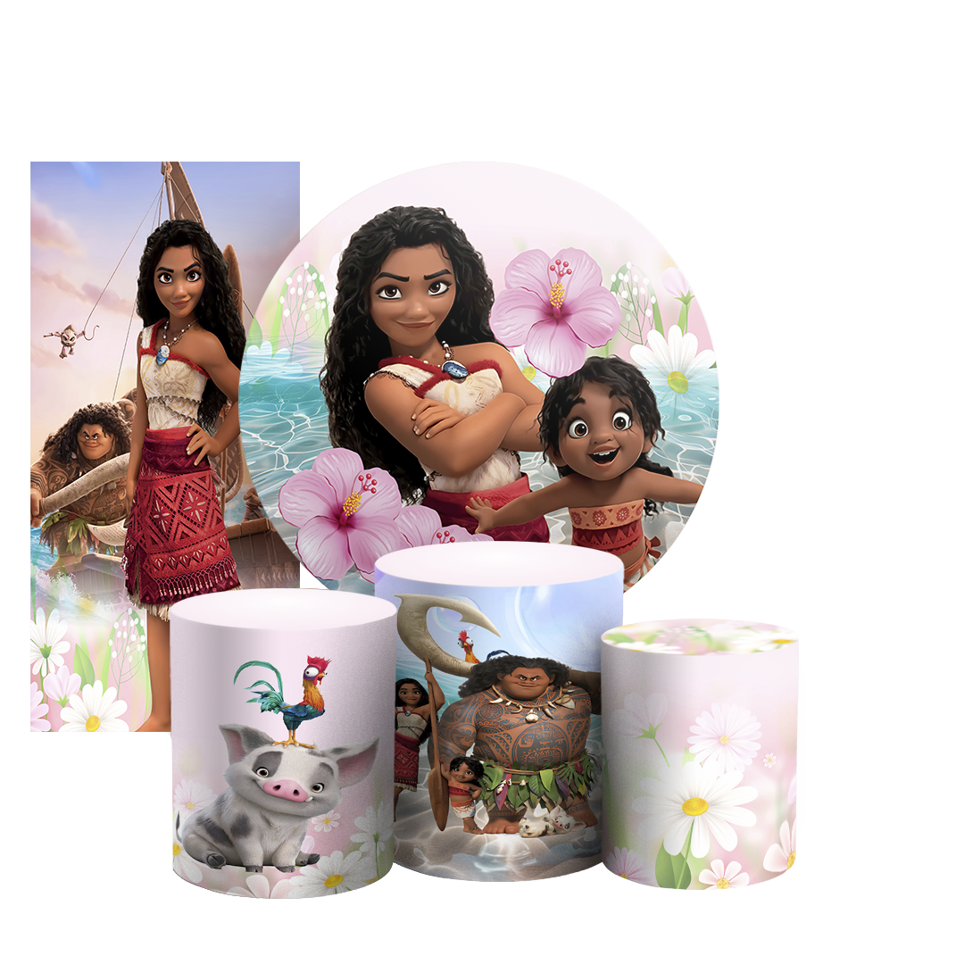 Arte Digital Painel de Festa - Moana 803808