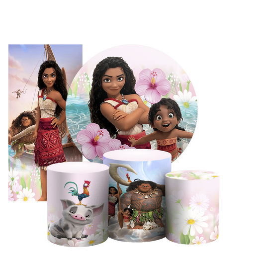 Arte Digital Painel de Festa - Moana 803808