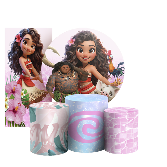Arte Digital Painel de Festa - Moana 803809